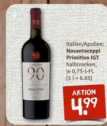 nahkauf Novantaceppi primitivo igt Angebot