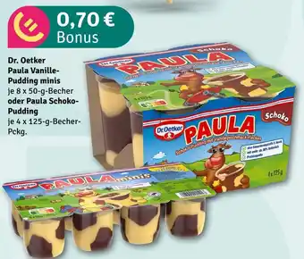 nahkauf Dr. oetker paula vanille-pudding minis oder paula schoko-pudding Angebot