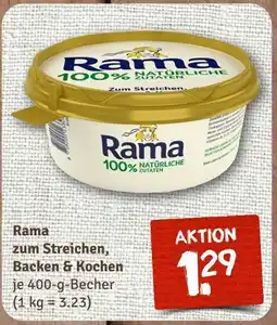 nahkauf Rama 100% natürliche zutaten Angebot