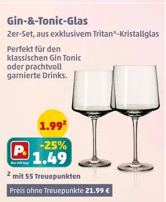 PENNY Gin-&-tonic-glas Angebot