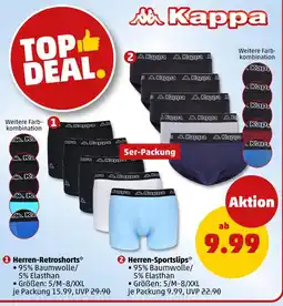 PENNY Kappa herren-retroshorts oder herren-sportslips Angebot