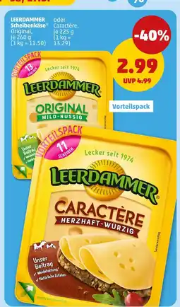 PENNY Leerdammer original oder caractère Angebot