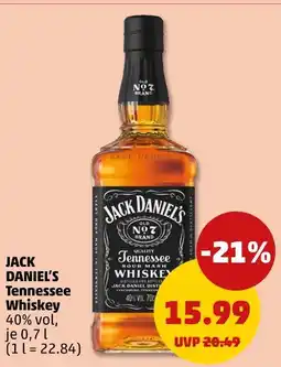 PENNY Jack daniel's tennessee whiskey Angebot
