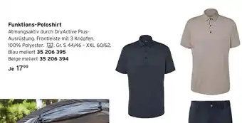 Tchibo Funktions-poloshirt Angebot