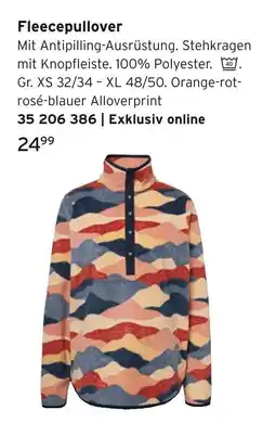 Tchibo Fleecepullover Angebot