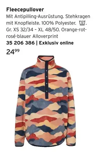 Tchibo Fleecepullover Angebot