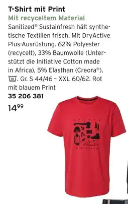 Tchibo T-shirt mit print Angebot