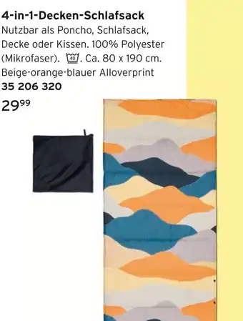 Tchibo 4-in-1-decken-schlafsack Angebot