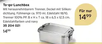 Tchibo To-go-lunchbox Angebot
