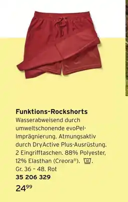 Tchibo Funktions-rockshorts Angebot