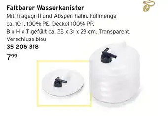 Tchibo Faltbarer wasserkanister Angebot