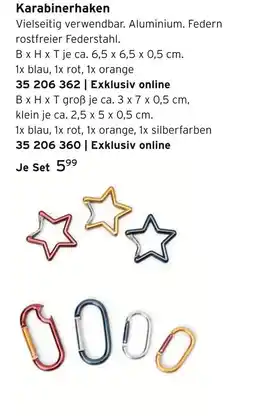 Tchibo Karabinerhaken Angebot
