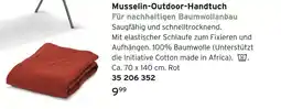 Tchibo Musselin-outdoor-handtuch Angebot