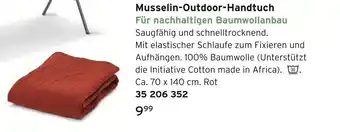 Tchibo Musselin-outdoor-handtuch Angebot