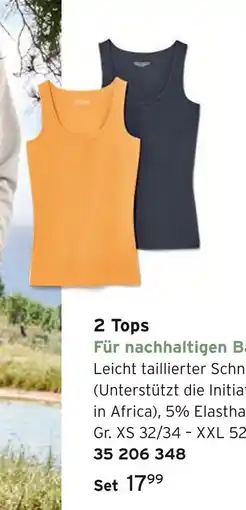 Tchibo 2 tops Angebot