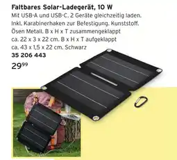 Tchibo Faltbares solar-ladegerät, 10 w Angebot
