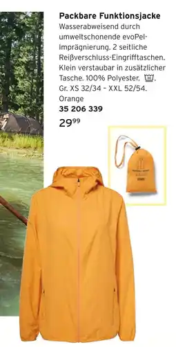 Tchibo Packbare funktionsjacke Angebot