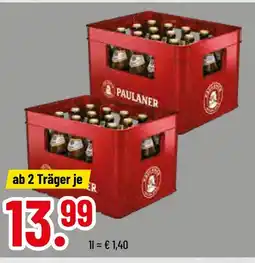 trinkgut Paulaner münchner hell Angebot