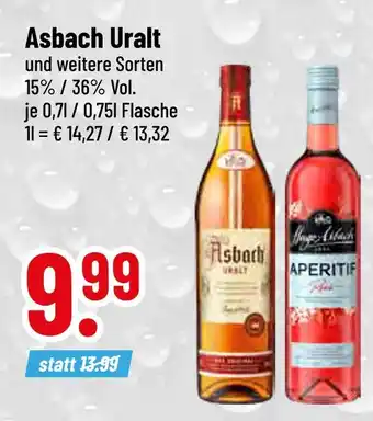 trinkgut Asbach asbach uralt Angebot