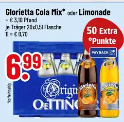 trinkgut Glorietta cola mix oder limonade Angebot