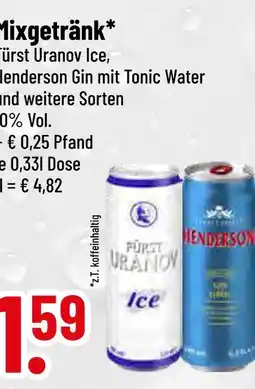 trinkgut Fürst uranov ice Angebot