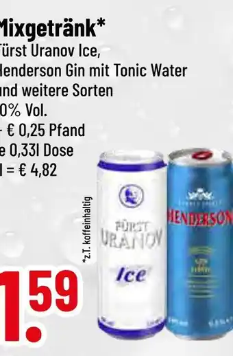 trinkgut Fürst uranov ice Angebot