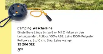 Tchibo Camping-wäscheleine Angebot
