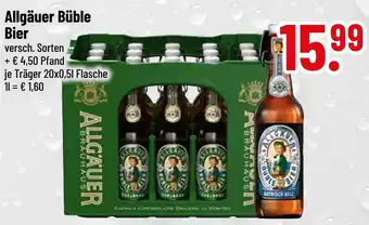 trinkgut Allgäuer büble bier Angebot