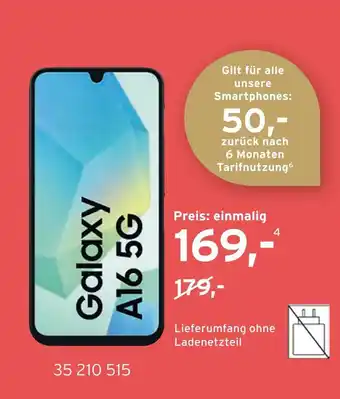 Tchibo Samsung smartphone galaxy a16 5g Angebot