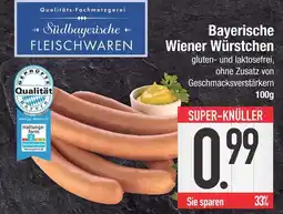 Edeka Südbayerische fleischwaren bayerische wiener würstchen Angebot