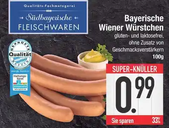 Edeka Südbayerische fleischwaren bayerische wiener würstchen Angebot