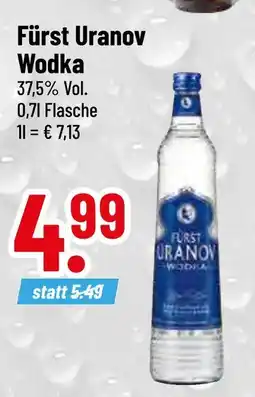 trinkgut Fürst uranov wodka Angebot