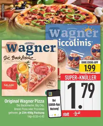 Edeka Wagner original wagner pizza Angebot