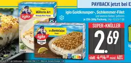 Edeka Iglo goldknusper-, schlemmer-filet Angebot
