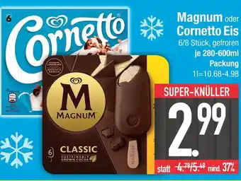 Edeka Magnum magnum oder cornetto eis Angebot
