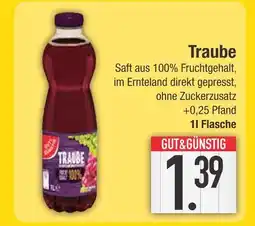 Edeka Gut&günstig traube Angebot