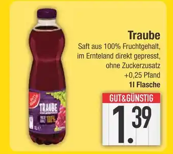 Edeka Gut&günstig traube Angebot