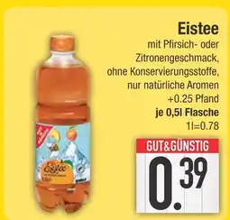 Edeka Gut&günstig eistee Angebot