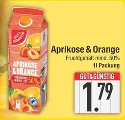 Edeka Gut&günstig aprikose & orange Angebot