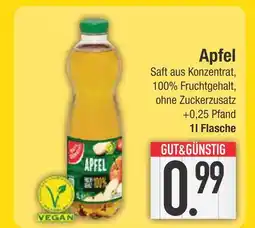 Edeka Gut&günstig apfel Angebot