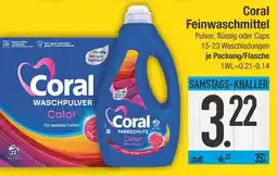 Edeka Coral color waschpulver oder farbschutz color waschmittel Angebot