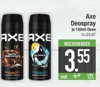 Edeka Axe dark temptation Angebot