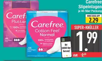 Edeka Carefree slipeinlagen Angebot