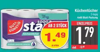 Edeka Gut & günstig küchentücher Angebot