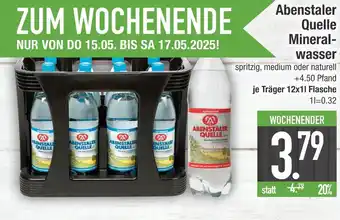 Edeka Abentaler quelle mineralwasser Angebot