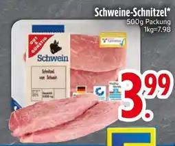 Edeka Schwein schweine-schnitzel Angebot