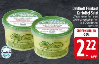 Edeka Dahlhoff feinkost kartoffel-salat tegernseer art oder oberbayerischer art Angebot
