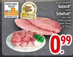 Edeka Stroh schwein gulasch Angebot