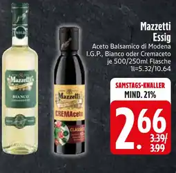 Edeka Mazzetti bianco Angebot