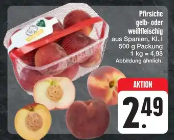 E-Center Pfirsiche gelb- oder weißfleischig Angebot